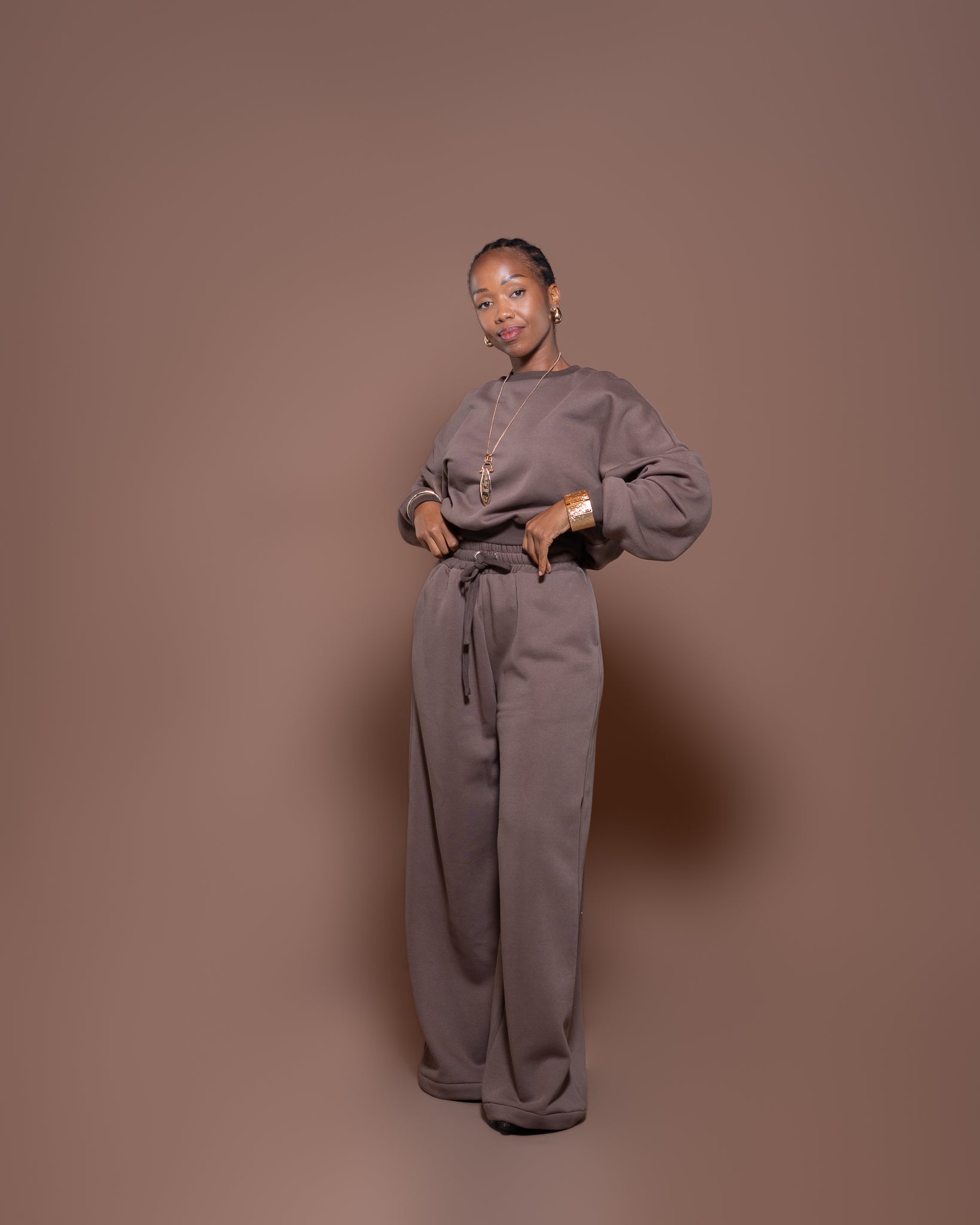 Luxe Leisure Pants in Mocha