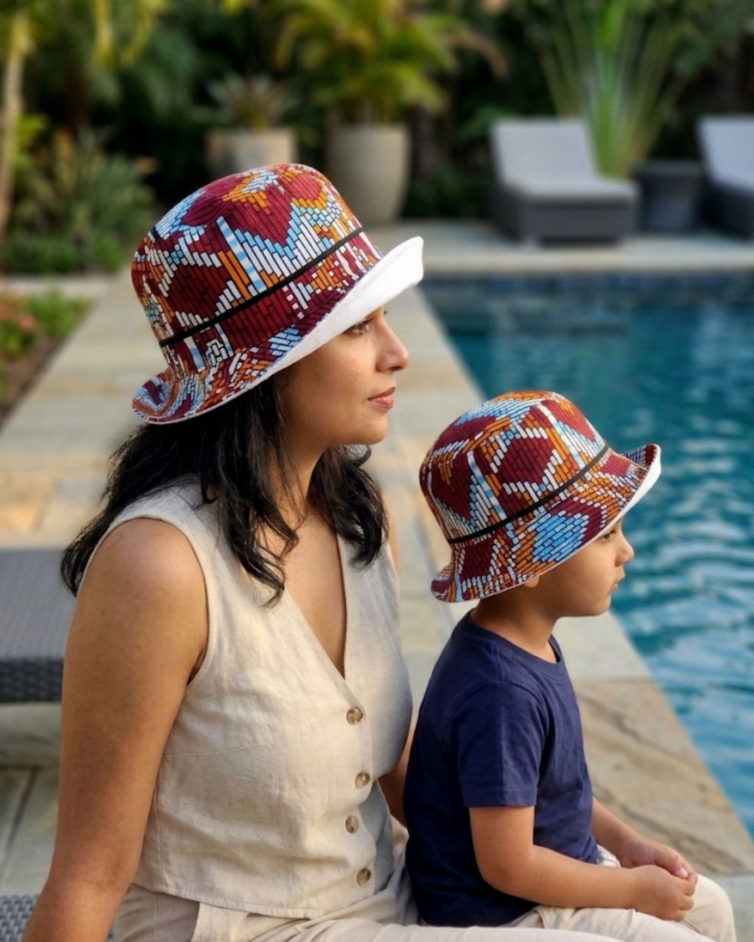 MUMMY AND ME – BUCKET HATS – SET OF 2 PCS