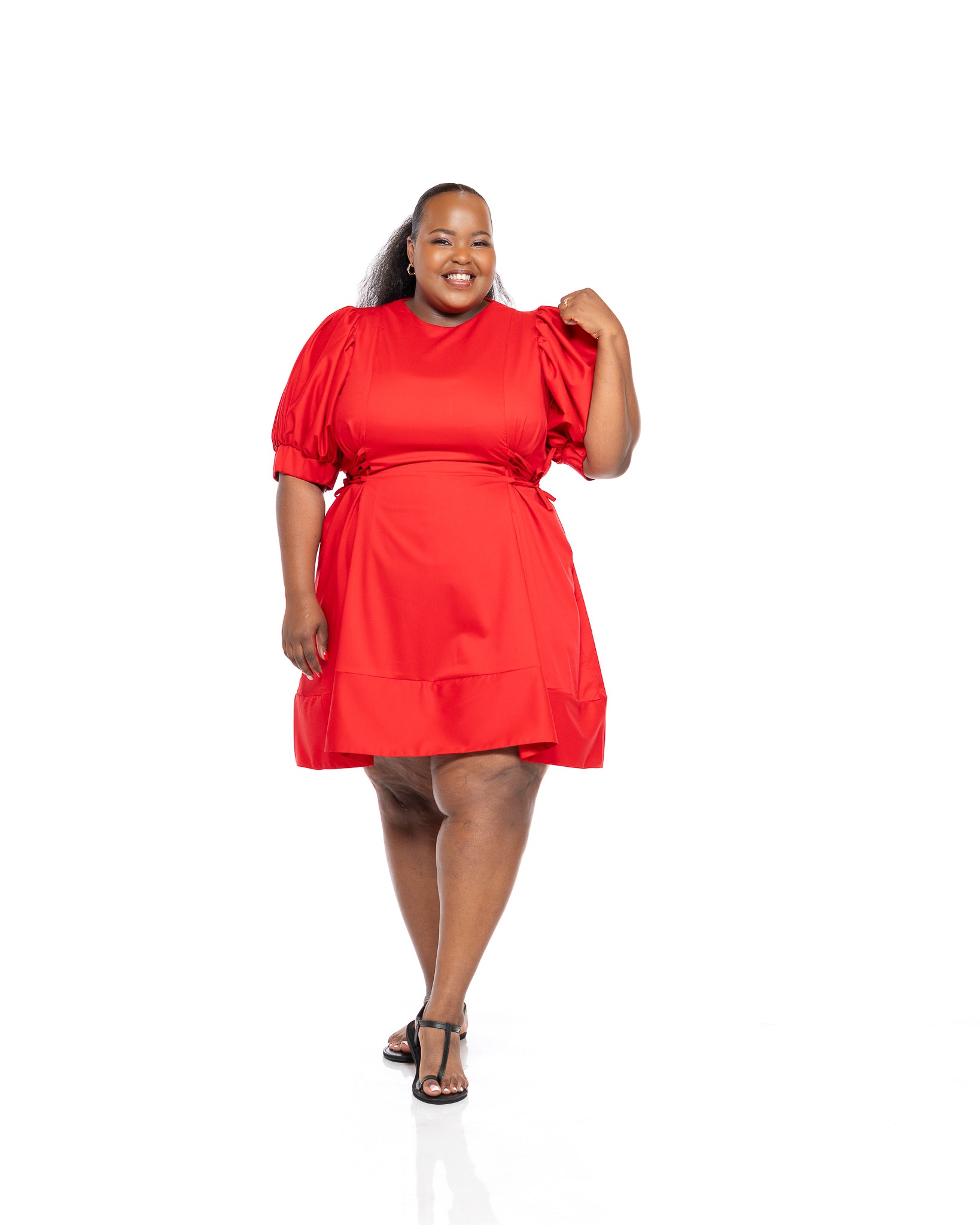 Olivia Mini Dress Red