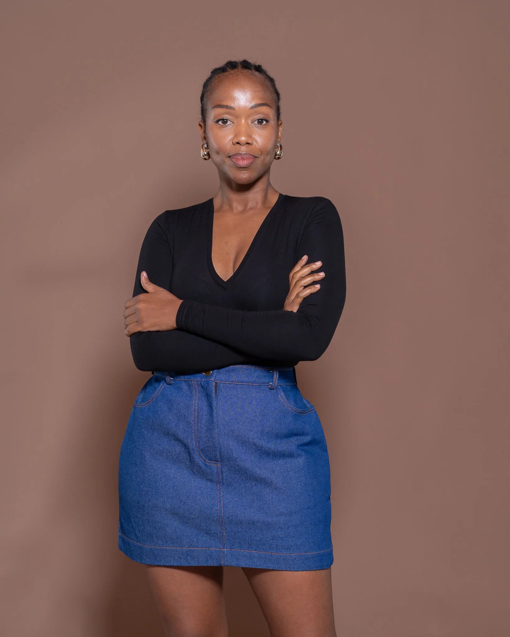 Denim Muse Mini Skirt