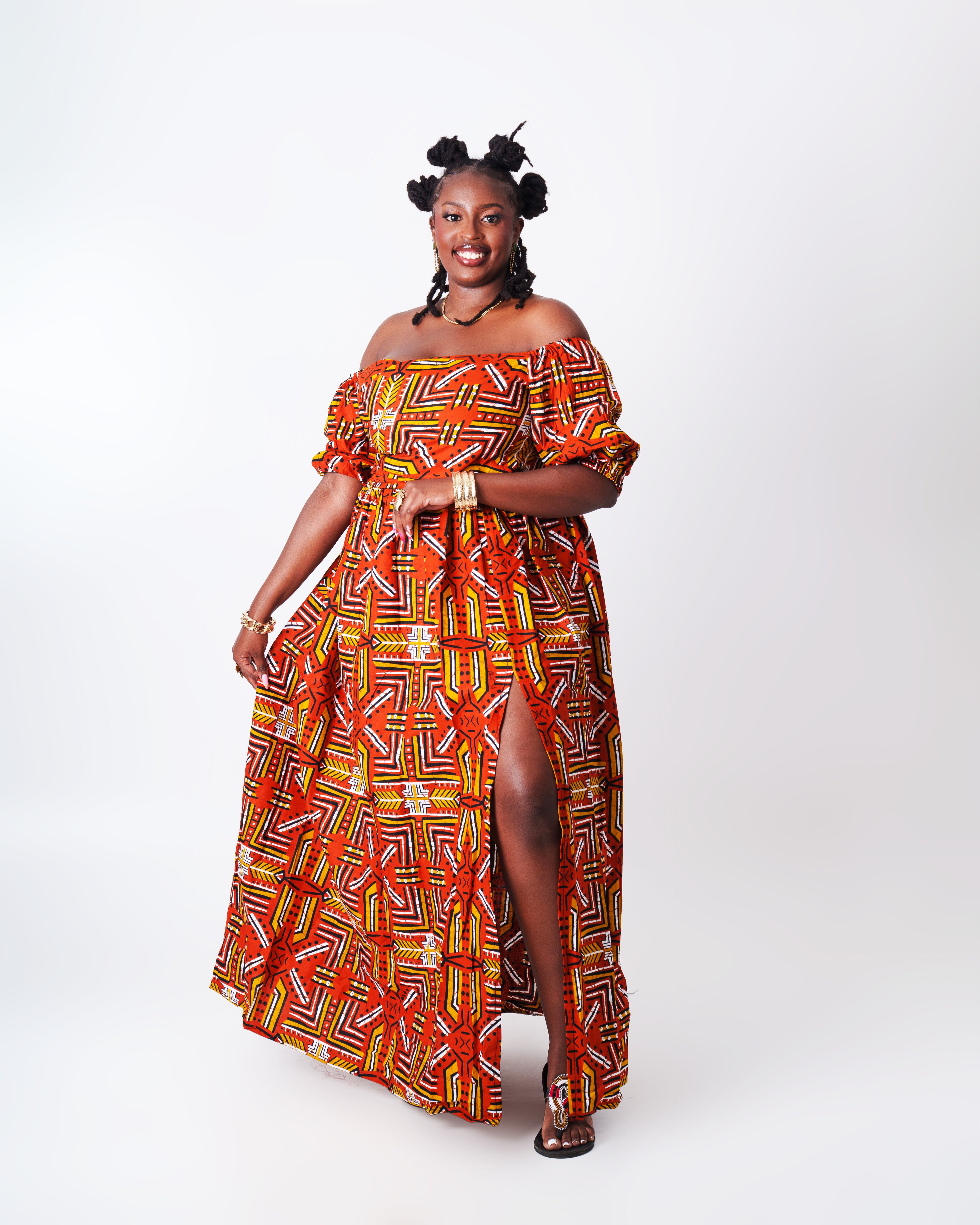 Ankara Skirt Set -Multicoloured