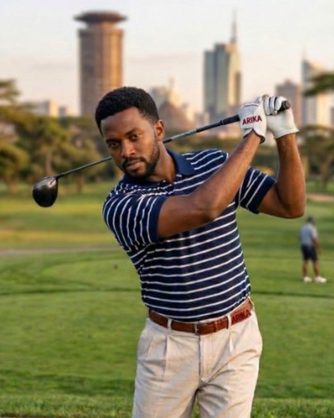 Striped Golf Shirt