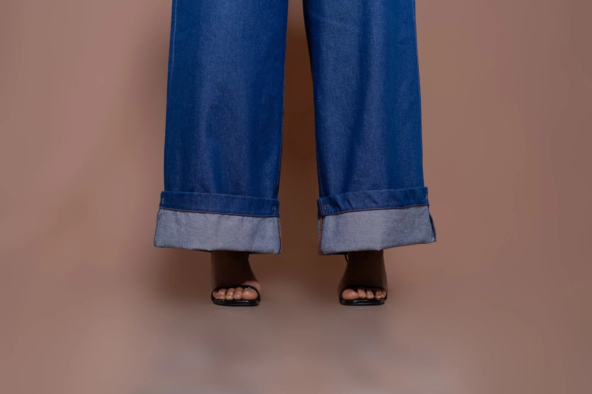 Denim Muse Drawstring Pants