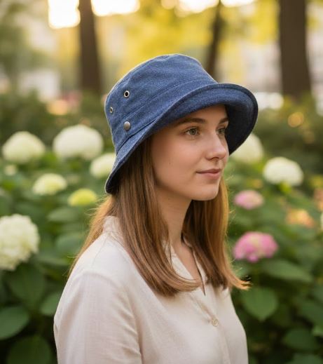 Blue Bucket Hat