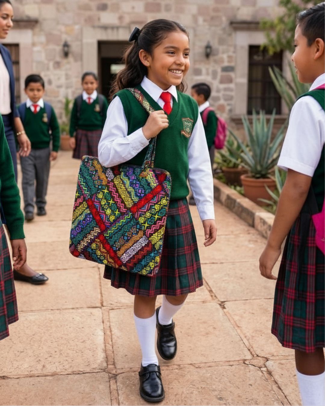 little (arika) legends – ankara book bag