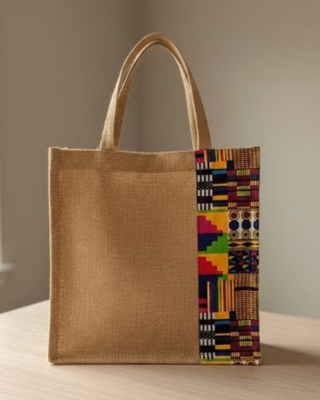 Ankara Jute Bag
